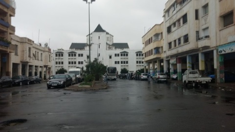 Rabat in the rain!
